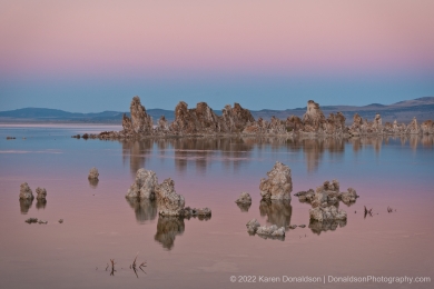 Sunset on Mono Lake